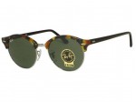 Ray Ban RB 4246 Round Clubmaster 1157 Spotted Black Havana Sunglasses. Ray Ban RB 4246 Round Clubmaster 1157 Spotted Black Havana Sunglasses.